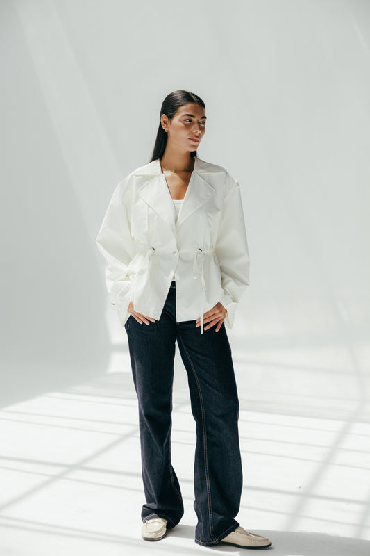The Element Jacket in White