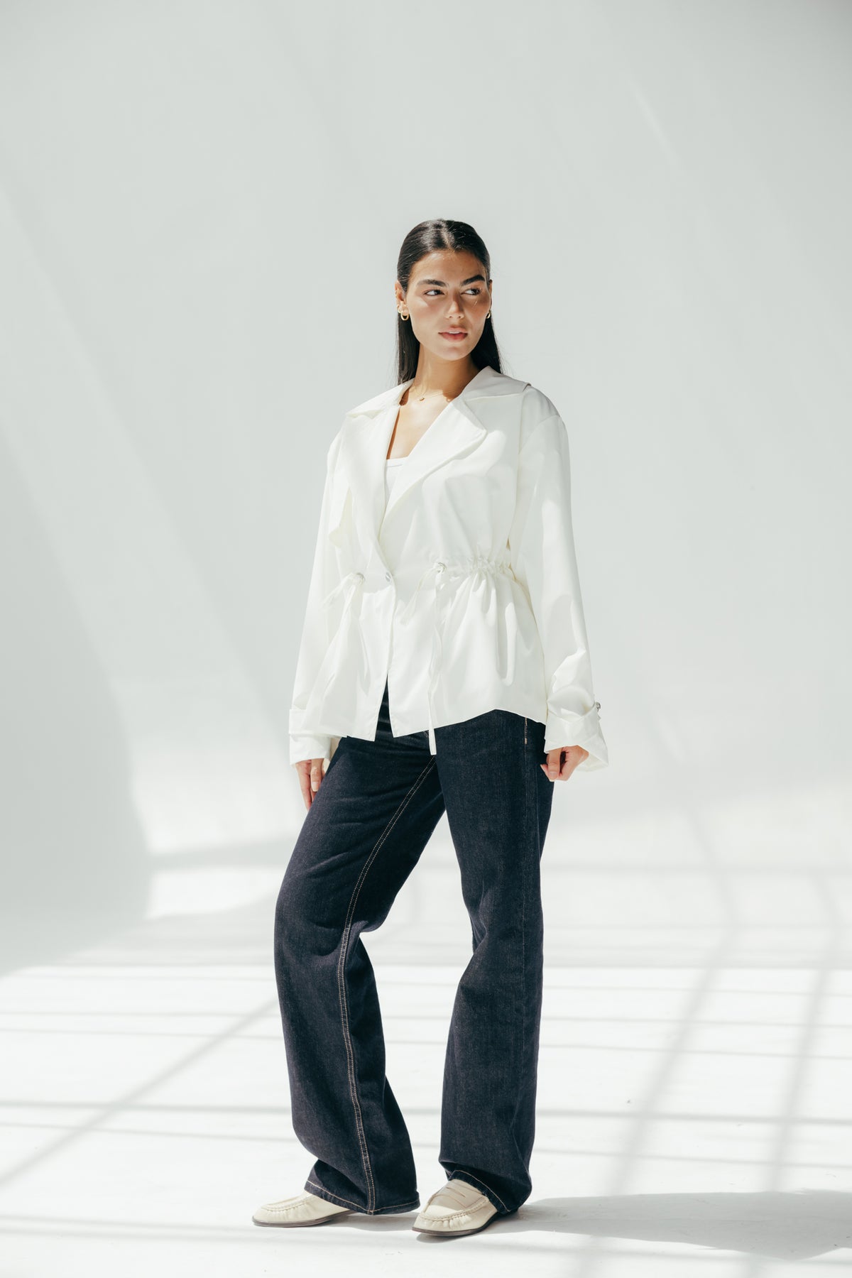 The Element Jacket in White