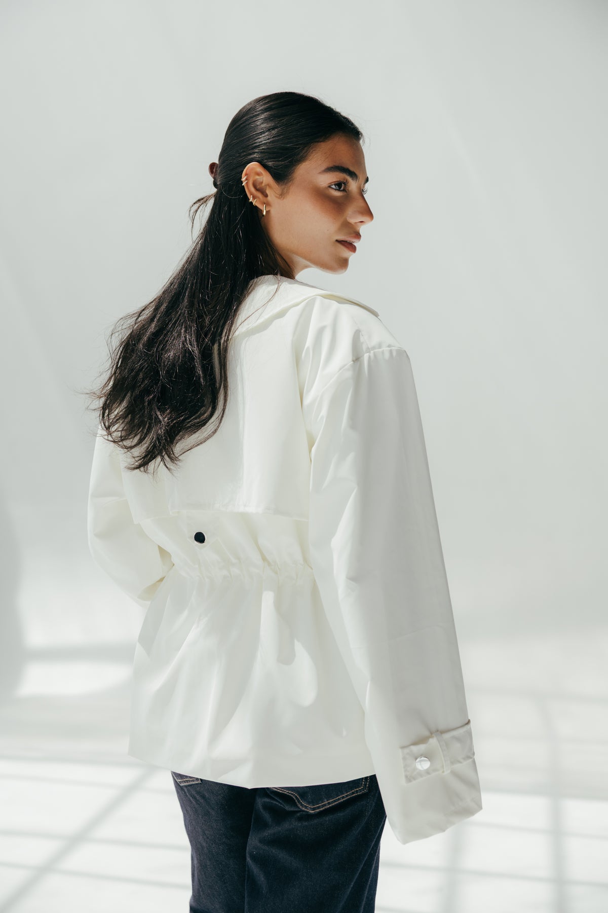 The Element Jacket in White