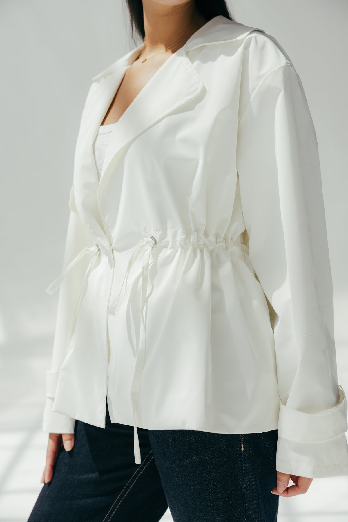 The Element Jacket in White