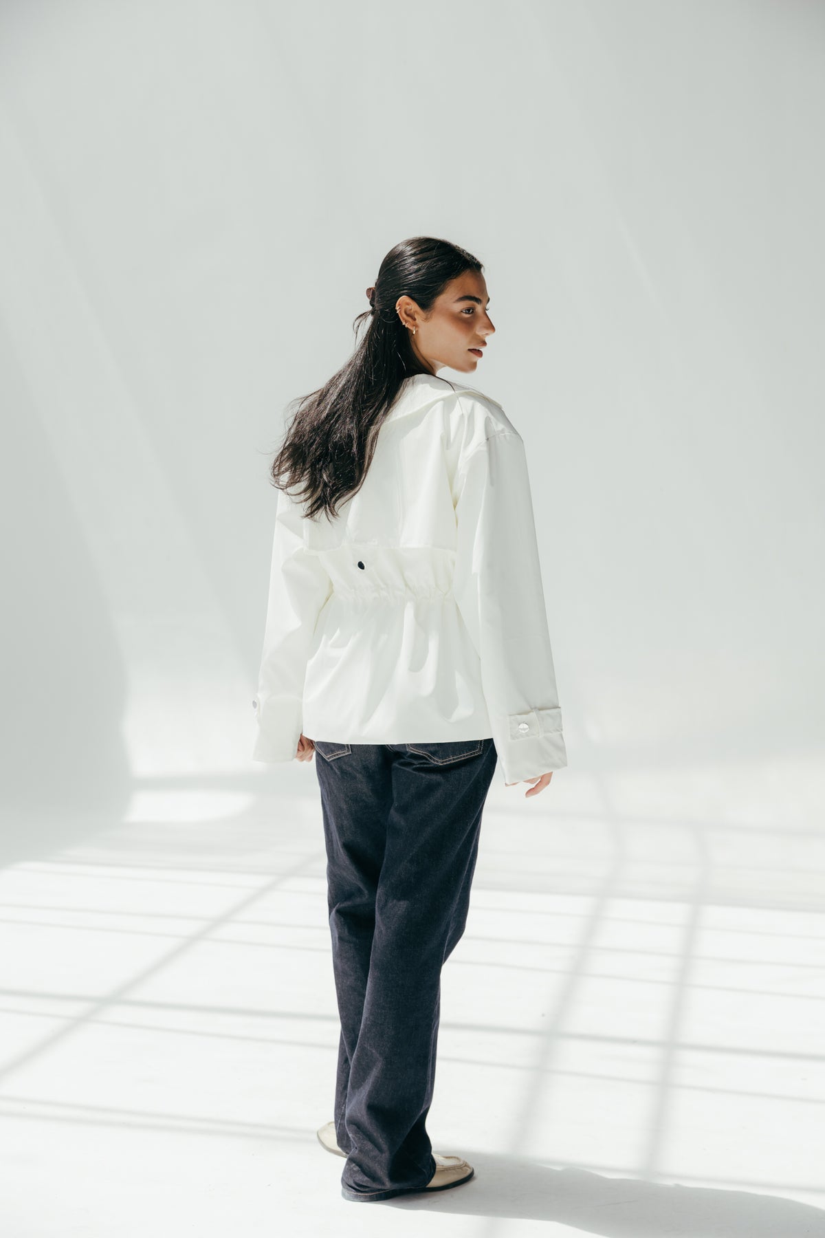 The Element Jacket in White