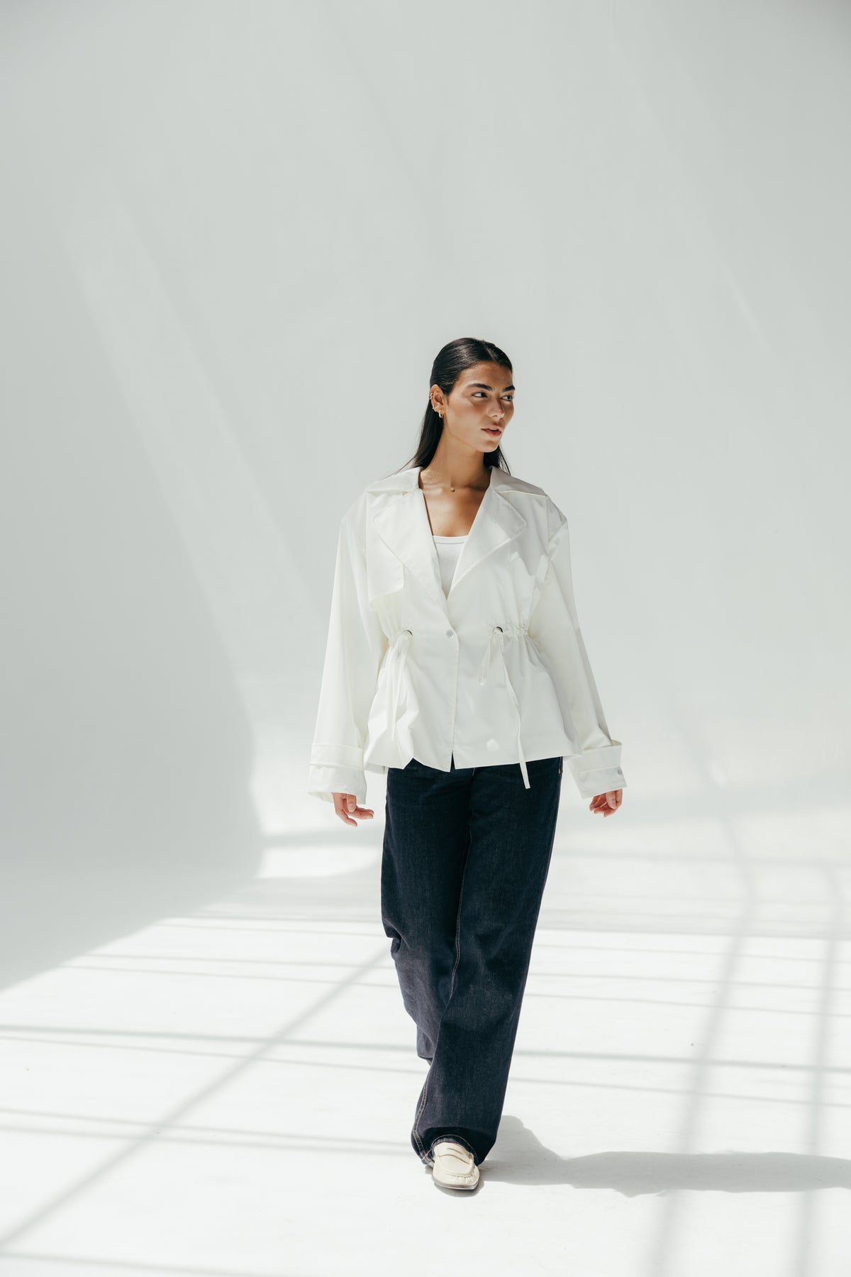 The Element Jacket in White